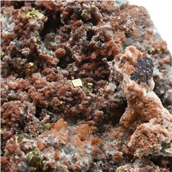 Кварц синатит с пиритом 220*195*85мм. 3334гр