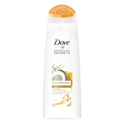 DOVE HAIR Шампунь 250мл Восстановление Куркума+кокос.масло