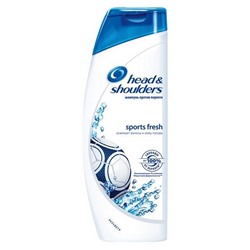 HEAD&SHOULDERS Шампунь 400 д/мужчин Sports Fresh АКЦИЯ! СКИДКА 5%