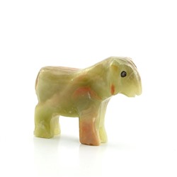 Овечка из оникса №2,5 (65*20*45мм)