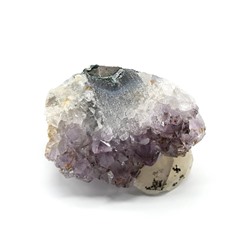 Друза Аметист Бразильский с кальцитом 57*38*39мм, 95г (E)