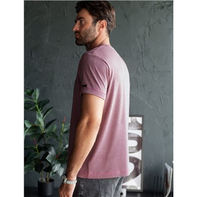 Футболка базовая полуприлегающая из премиального хлопка с эластаном