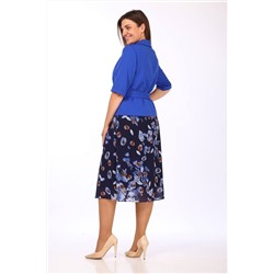 Lady Style Classic 2670/1 васильковый, Юбка,  Жакет