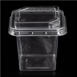 Контейнер-стакан с крышкой 85*75 мм