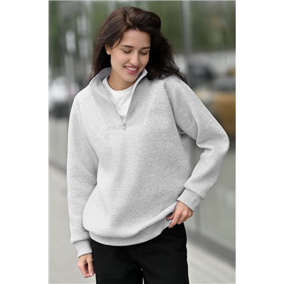 Женская толстовка из футера с начесом Happyfox