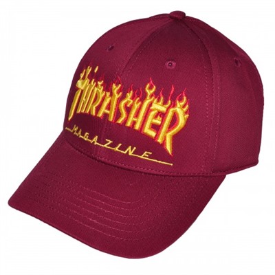 Бейсболка "Thrasher magazine" (red)