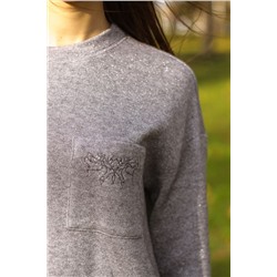 Motif 1390 серый, Джемпер