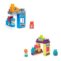 MATTEL Mega Bloks. Игрушка Маленькие игровые наборы - конструкторы СА 8017