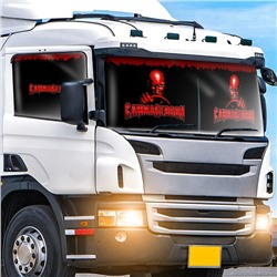 Автошторы Надписи Кармагедон