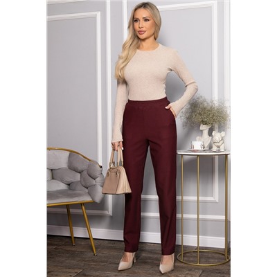 Брюки Беззаботное путешествие (бордовые) Б14388-16М