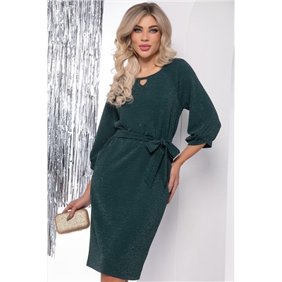 Платье "Венецианская ночь" (изумруд) П7828