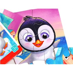 Пазл First Puzzle «Пингвиненок» 9 элементов