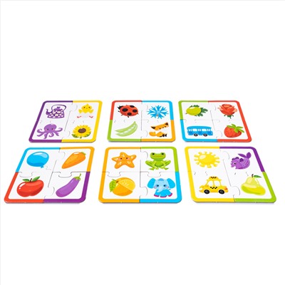Пазлы MAXI «Собирай цвета» (24 элемента) Baby Toys