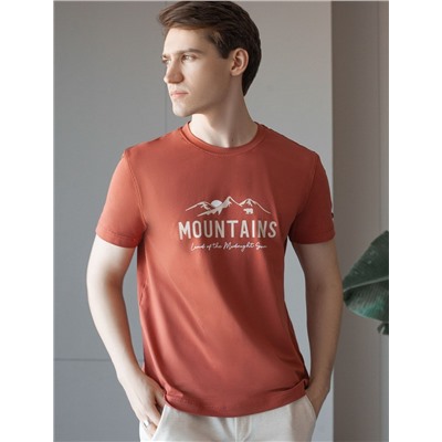 Футболка из премиального хлопка с авторским принтом