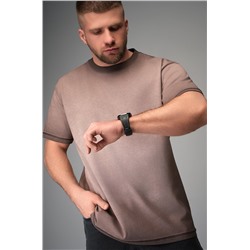 Мужская футболка оверсайз с эффектом градиент Happyfox