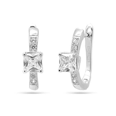 Серьги из серебра куб.циркон., МЦВ797