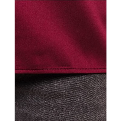 Топ из сатина