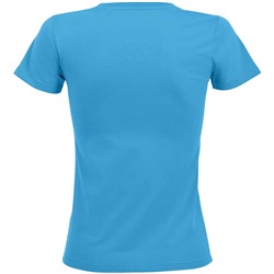 Футболка женская Regent Fit Women, ярко-бирюзовая