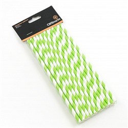Палочки бумажные Лента Зеленая 200*6 мм, 25 шт