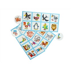 Лото с пластиковыми фишками «Мир вокруг»