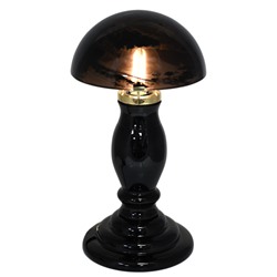 Светильник из обсидиана "Кувшин" 150*150*280мм.