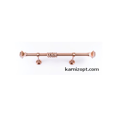 Карниз "Корона" 1 рядный (медь)