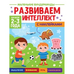 МАЛЕНЬКИЕ ВУНДЕРКИНДЫ. РАЗВИВАЕМ ИНТЕЛЛЕКТ 2-3 года