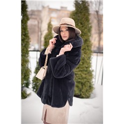 Мехофф Агата80.023-520 мокрый_асфальт, Полупальто