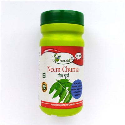 NEEM CHURNA, Karmeshu (НИМ ЧУРНА порошок, Кармешу), 100 г.