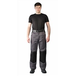 Костюм мужской "Передовик" летний т-серый с черным