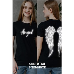 Футболка HF020 HAPPY FOX Angel детская (Черный)