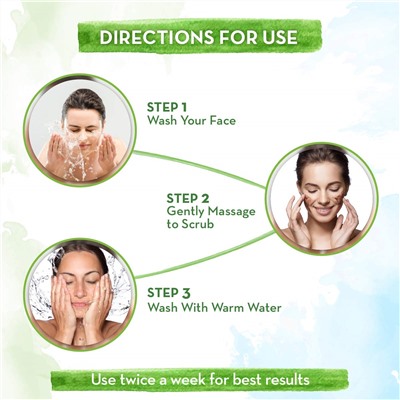 VITAMIN C FACE SCRUB, Mamaearth (СКРАБ ДЛЯ ЛИЦА с Витамином С и Грецким Орехом, для осветления кожи), 100 г. - СРОК ГОДНОСТИ ДО 31 МАЯ 2024 ГОДА