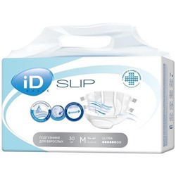 ID Подгузники для взрослых Slip Basic М 30шт. ЧЗ~