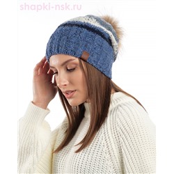 6717 Шапка женская флис (56-58)
