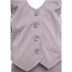 CLE Жилет дев.733250pk школа, серый