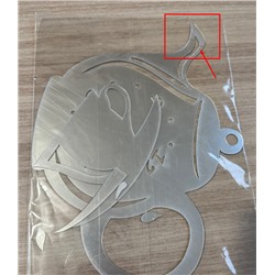 УЦЕНКА! Акриловые зеркальные часы для кухни "Чаепитие"