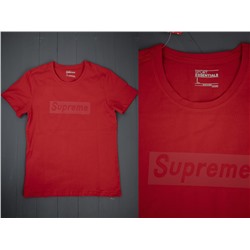 Футболка  Supreme Red женская