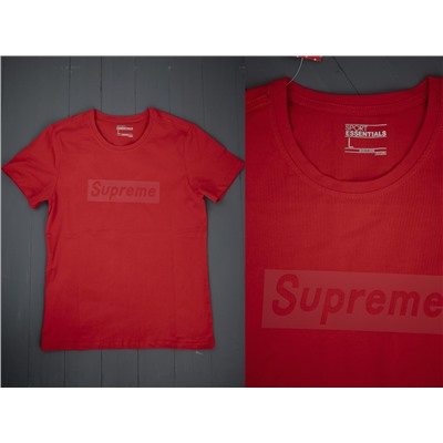 Футболка  Supreme Red женская