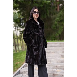 Мехофф Елена95.202-320 темно-коричневый, Пальто