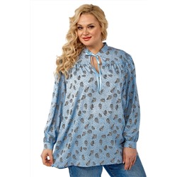 Michel chic 760 голубой, Блуза