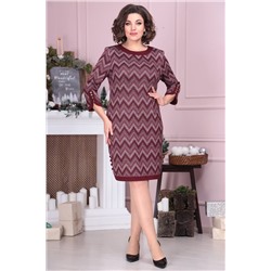 Moda Versal П1789 бордо, Платье