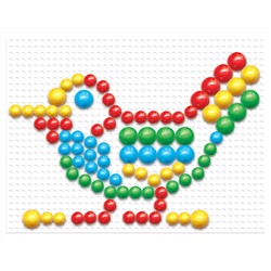 Мозаика для малышей «Вертолет» 100 элементов