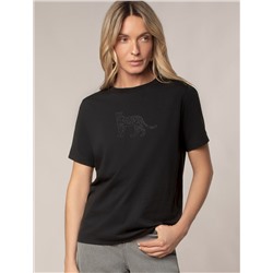 Футболка из премиального хлопка с авторским принтом