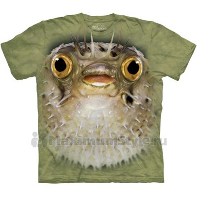 Футболка "Big Face Blow Fish" (США)