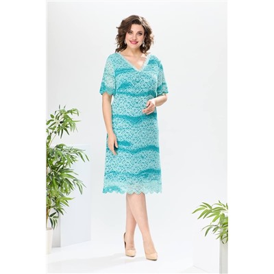 Romanovich Style 1-2493 бирюза, Платье