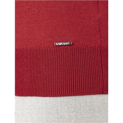 Водолазка тонкой вязки из хлопка с нейлоном