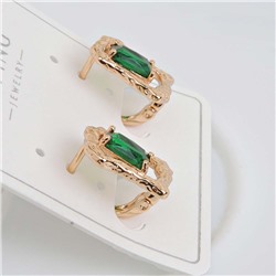 Серьги с английским замком