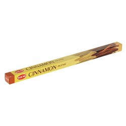 Hem Incense Sticks CINNAMON (Благовония КОРИЦА, Хем), уп. 8 палочек.