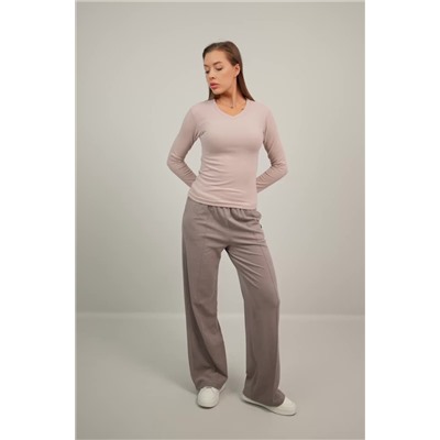 Женские брюки палаццо из кашемира Happyfox