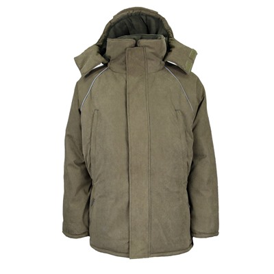 Костюм мужской "Nerub" зимний, куртка/полукомб., (Islandia/Fleece) олива К-474